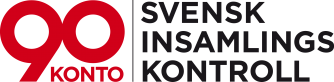 Logotyp 90-konto Svensk insamlingskontroll