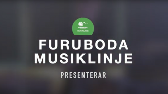 Bild med texten "Furuboda Musiklinje presenterar"