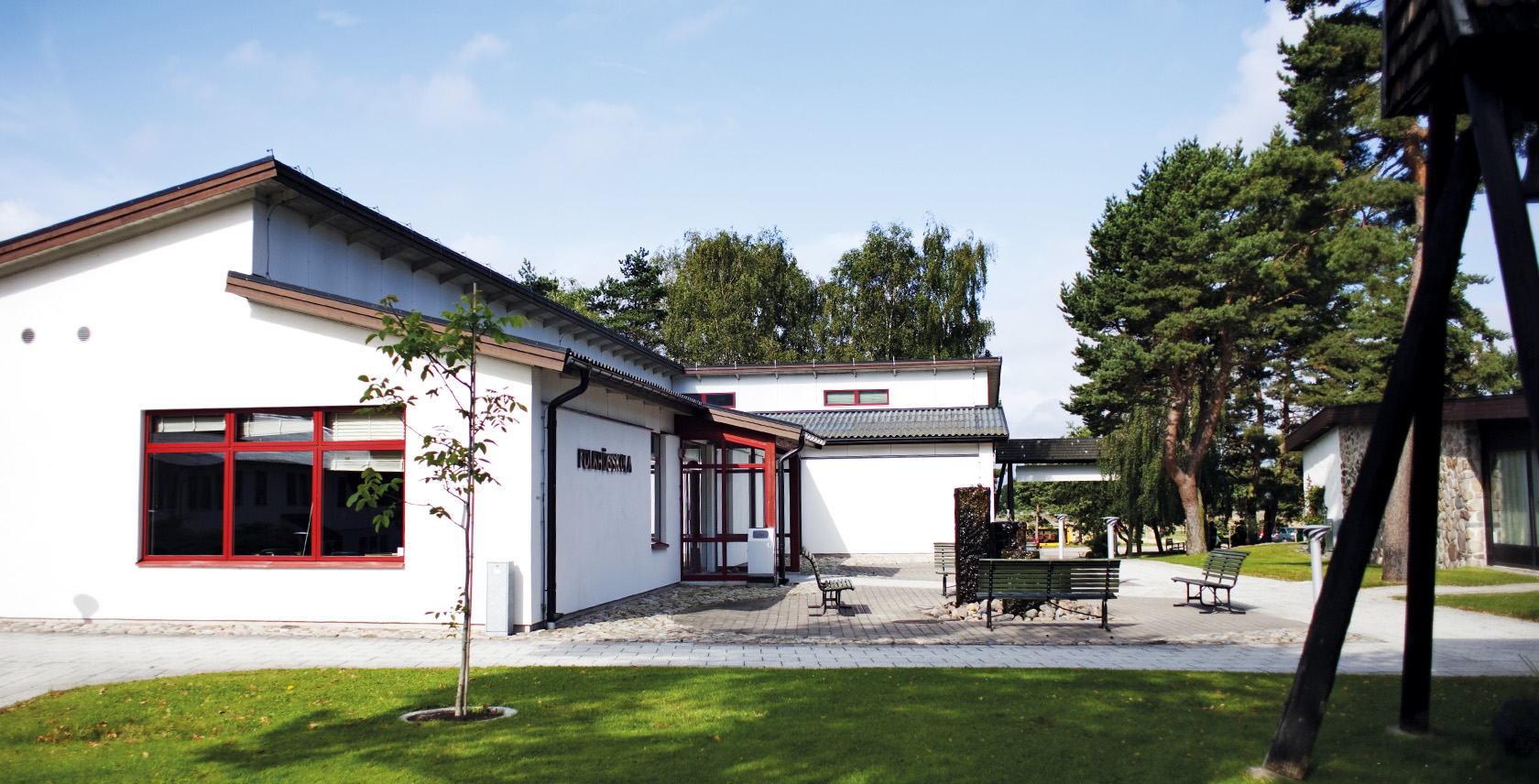 Nya skolan på Furuboda i Yngsjö